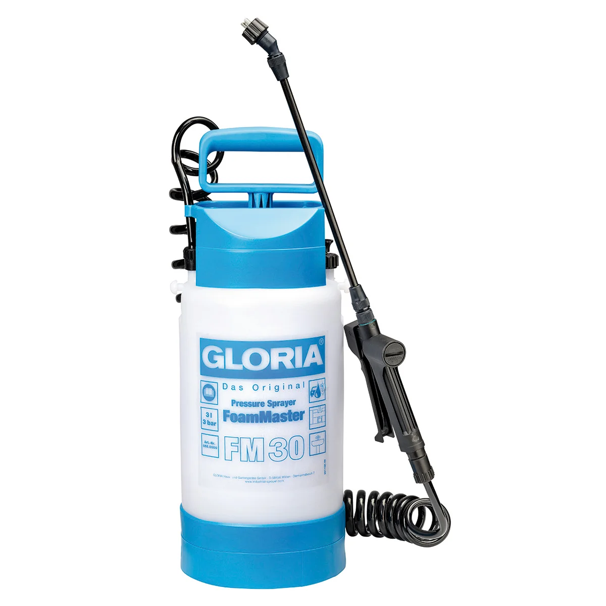 Φωτογραφία προϊόντος: Gloria FM 30 FoamMaster Ψεκαστήρας Προπιέσεως Αφρού 3lt