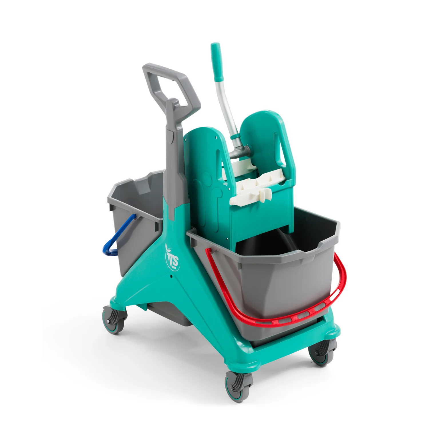 Φωτογραφία προϊόντος: TTS Cleaning TTS 6161DVE Nickita Tec 2x25L Καρότσι Σφουγγαρίσματος