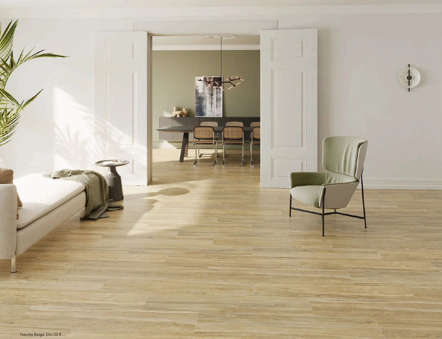Φωτογραφία προϊόντος: KTL Πλακάκι Δαπέδου Havsta Beige Mat 23X120