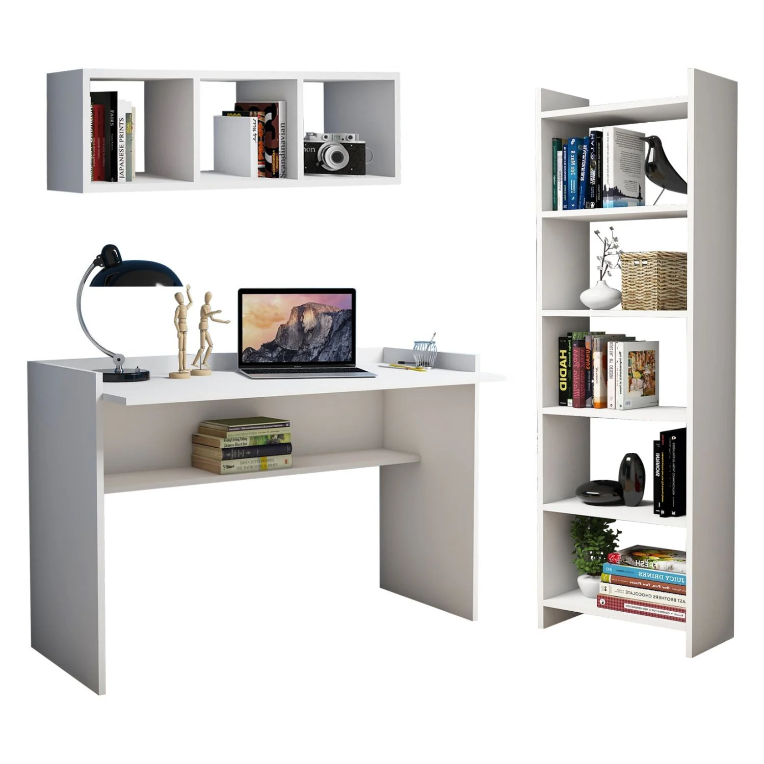 Φωτογραφία προϊόντος: FreeBox ΣΕΤ ΓΡΑΦΕΙΟΥ 3ΤΜΧ FB911776.11 ΜΕΛΑΜΙΝΗ ΣΕ ΛΕΥΚΟ ΧΡΩΜΑ