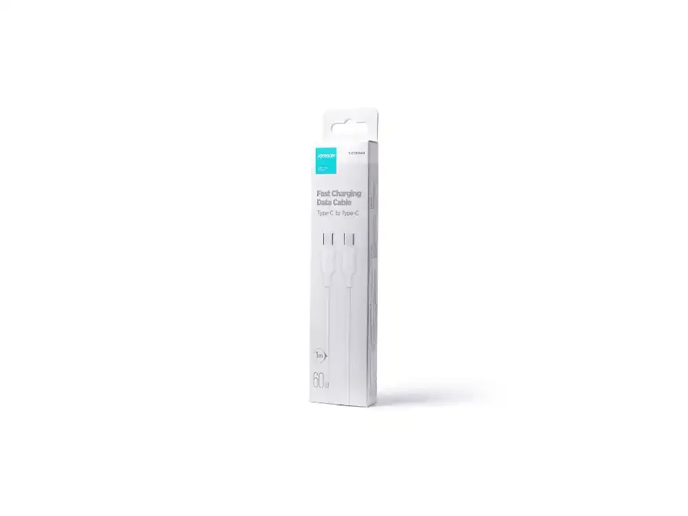 Φωτογραφία προϊόντος: Cable Joyroom USB-C to USB-C 1m White (S-CC060A9)