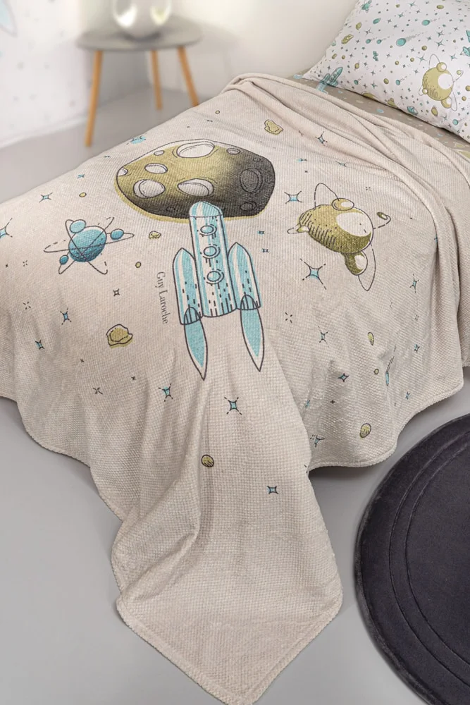 Φωτογραφία προϊόντος: Guy Laroche FLEECE ΚΟΥΒΕΡΤΑ ΜΟΝΗ ULTRA SOFT METEOR 160X220