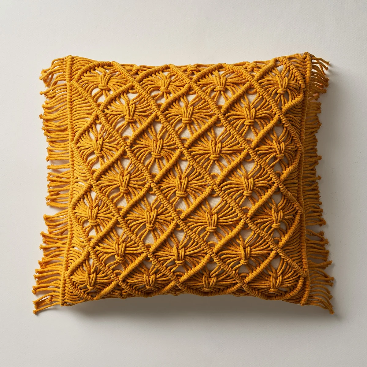 Φωτογραφία προϊόντος: Μαξιλαροθήκη 43x43cm GOFIS HOME Sahara Rattan Yellow 193