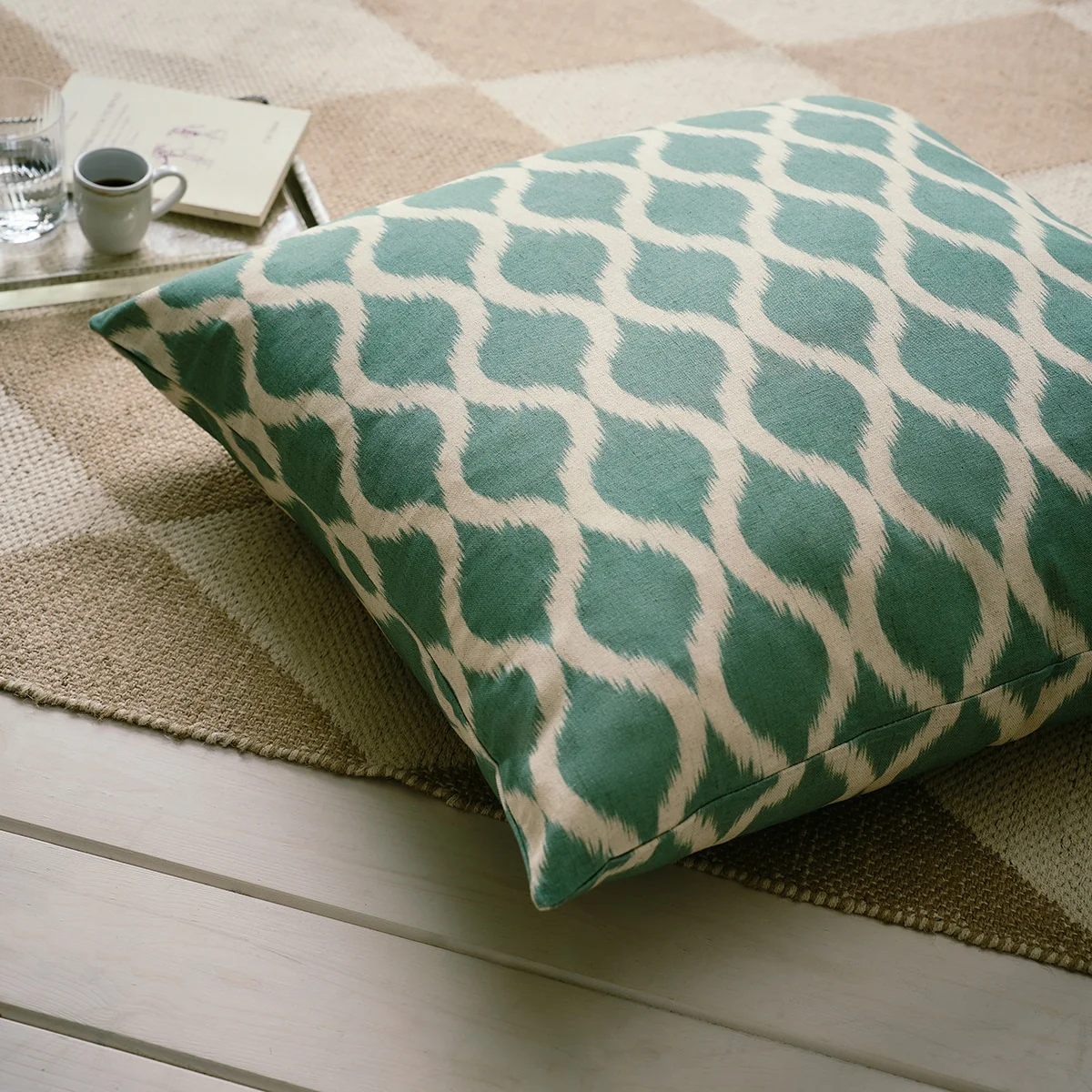 Φωτογραφία προϊόντος: Μαξιλαροθήκη 65x65cm GOFIS HOME Neel Aqua 626/11