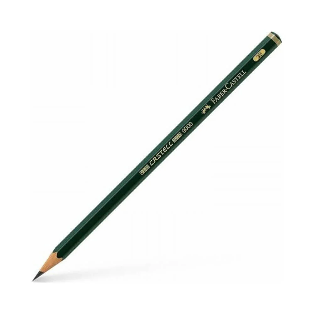 Φωτογραφία προϊόντος: Μολύβι σχεδίου Faber Castell 9000 3Β 119003