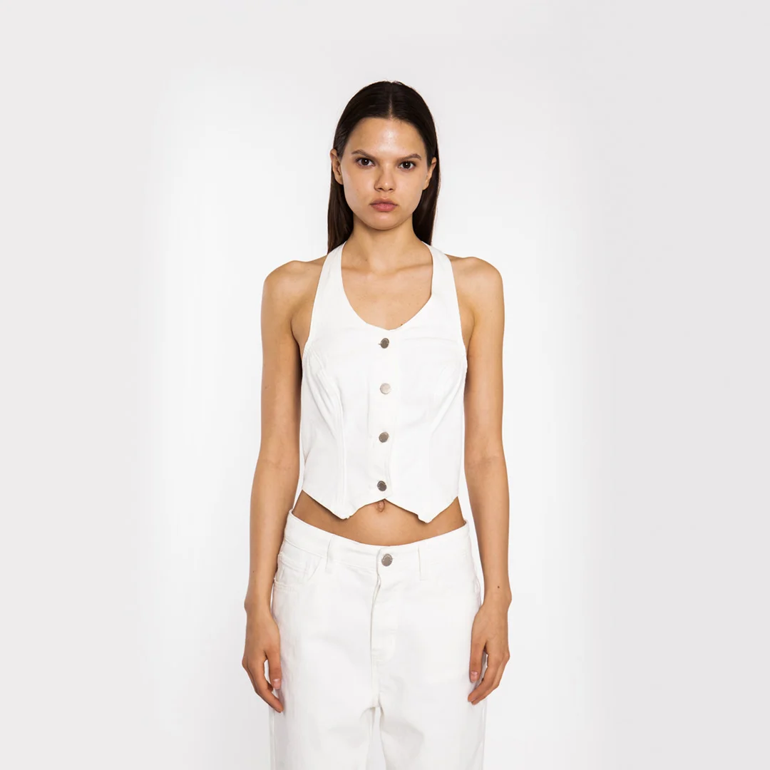 Φωτογραφία προϊόντος: Glamorous Denim Top CK7351 Off White