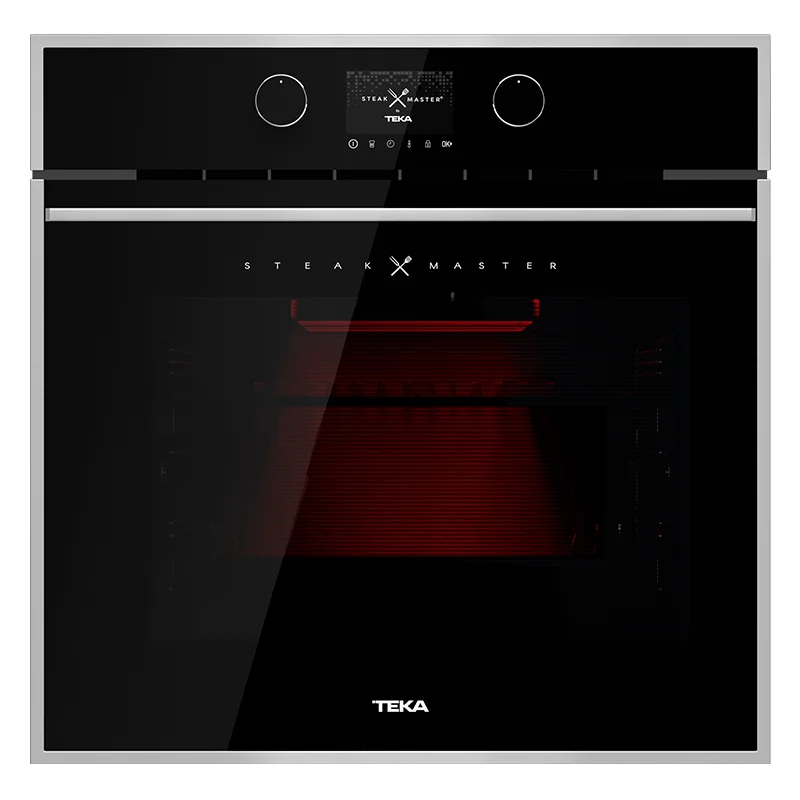 Φωτογραφία προϊόντος: Teka Steakmaster F.580.SS (Εντοιχιζόμενος Φούρνος 63lt με Λειτουργία Πυρόλυσης)