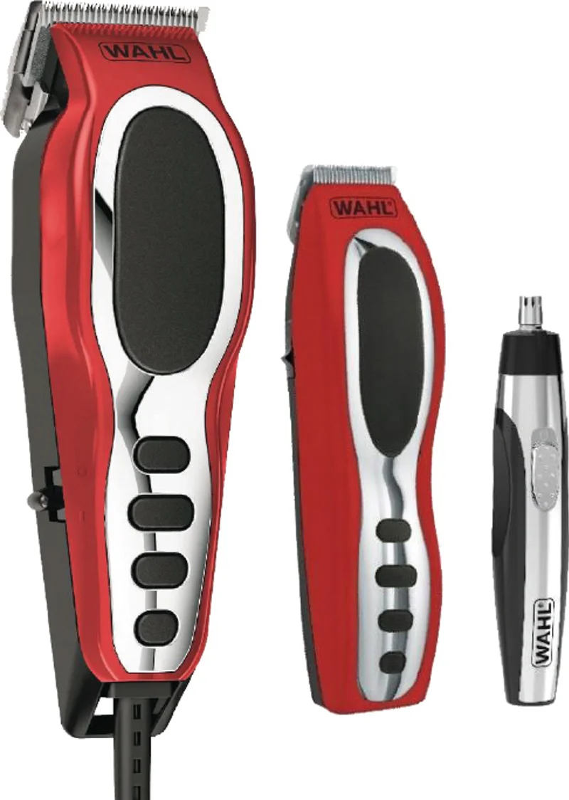 Φωτογραφία προϊόντος: Wahl Close Cut Red Combo 79520-5616Κουρευτική Μηχανή Ρεύματος & 2 Trimmers Μπαταρίας