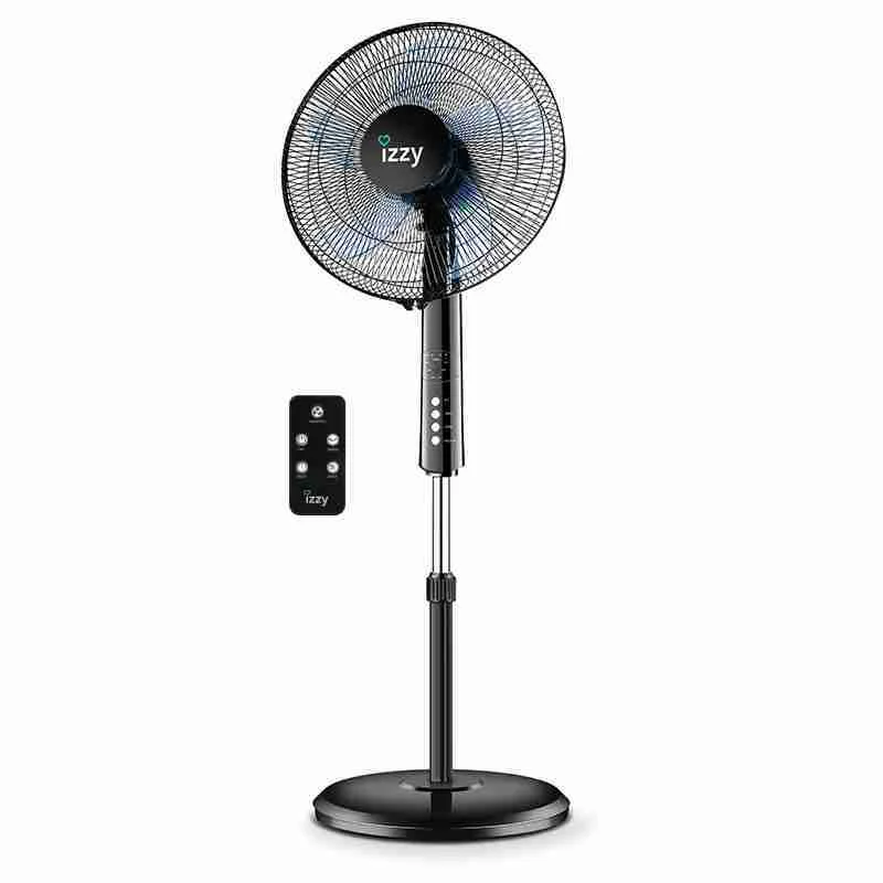 Φωτογραφία προϊόντος: Izzy IZ-9002+ Black 223990 (Ανεμιστήρας με Ορθοστάτη & Τηλεχειριστήριο 70W Διαμέτρου 40cm)