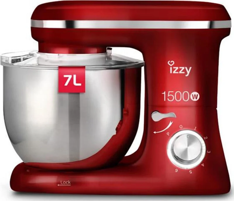 Φωτογραφία προϊόντος: Izzy IZ-1500 Spicy Red 223636 (Κουζινομηχανή 1500 Watt)