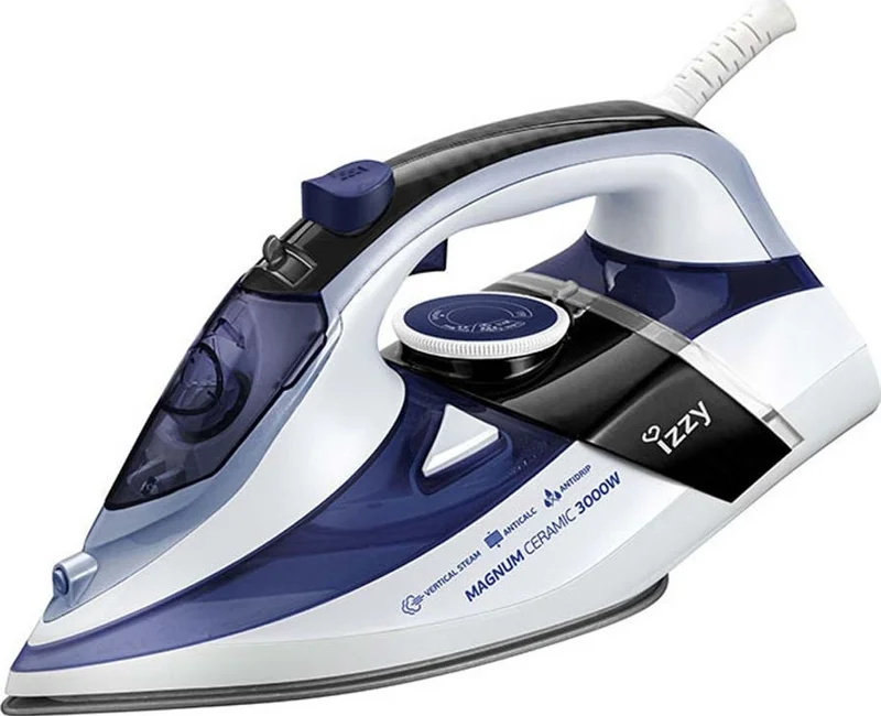 Φωτογραφία προϊόντος: Izzy 2091 Magnum Ceramic 3000 223358 (Σίδερο Ατμού 3000 Watt)
