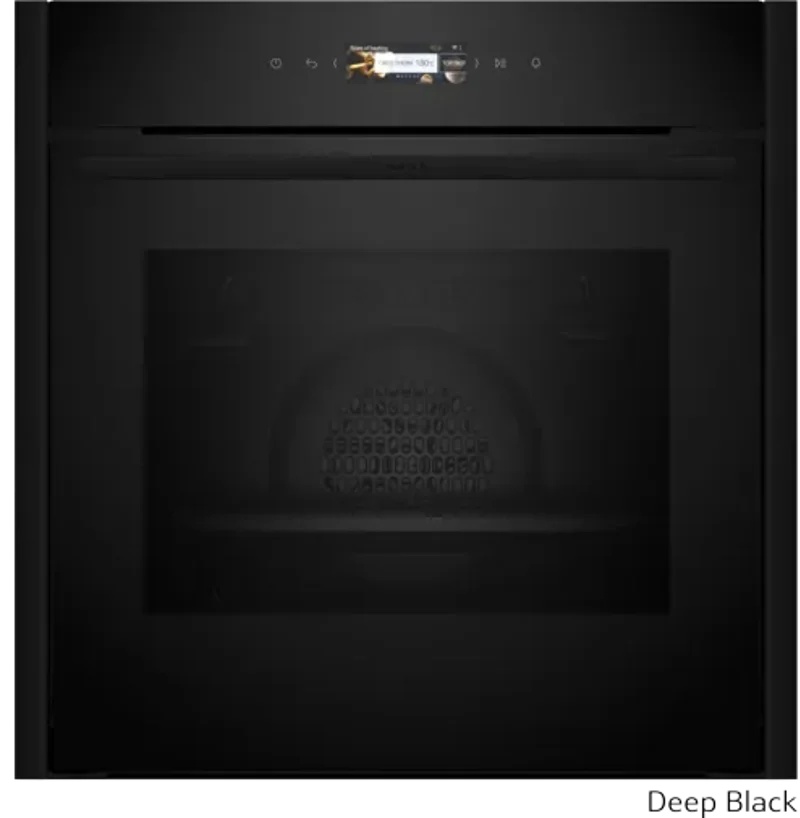 Φωτογραφία προϊόντος: Neff B29CR3AY0 + Z9060DY0 Deep Black (Εντοιχιζόμενος Φούρνος 71lt)