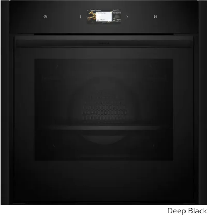 Φωτογραφία προϊόντος: Neff B69CS3AY0 + Z9060DY0 Deep Black (Εντοιχιζόμενος Φούρνος 71lt)