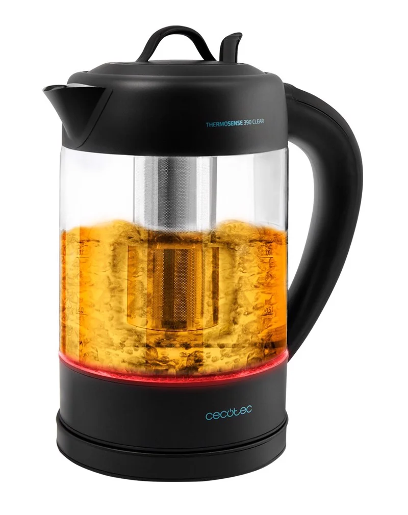 Φωτογραφία προϊόντος: Cecotec 01512 Thermosense 390 Clear Black Βραστήρας 1.7lt 2200W