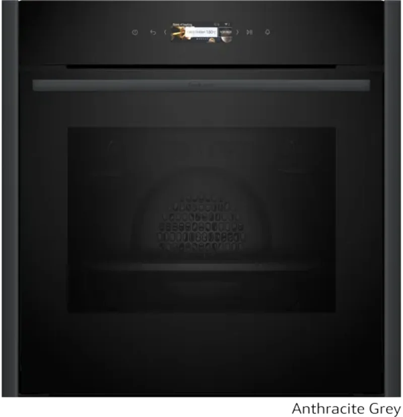 Φωτογραφία προϊόντος: Neff B29CR3AY0 + Z9060AY0 Anthracite Grey (Εντοιχιζόμενος Φούρνος 71lt)