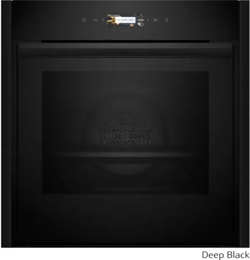 Φωτογραφία προϊόντος: Neff B59CR7KY0 + Z9060DY0 Deep Black (Εντοιχιζόμενος Φούρνος με Πυρόλυση 71lt)