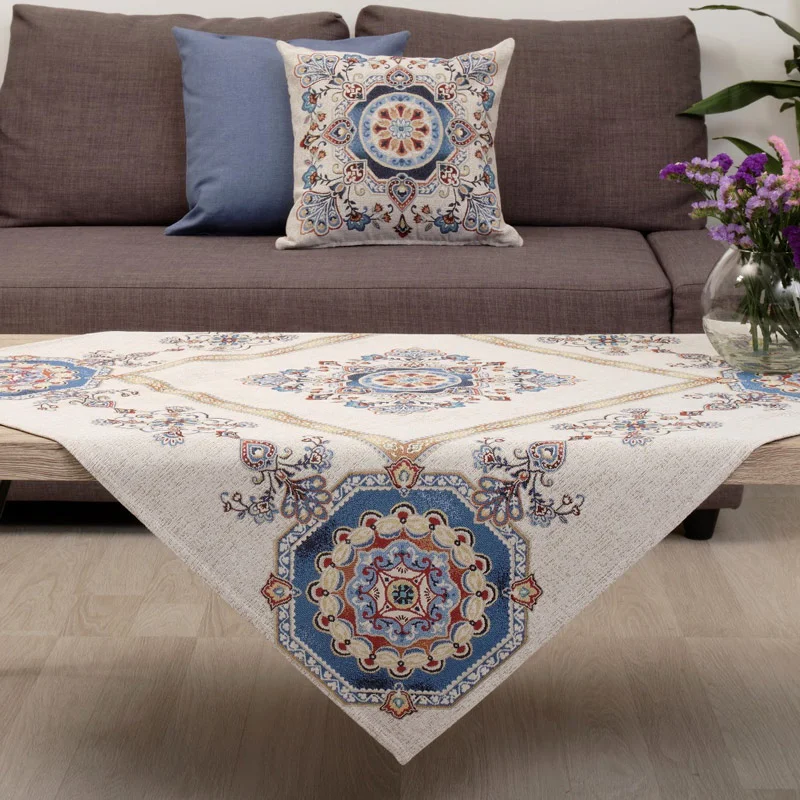 Φωτογραφία προϊόντος: Καρέ 100x100 Dimeco Morena Blue 100x100