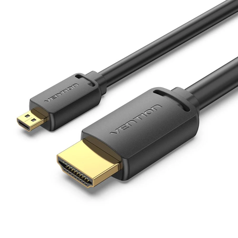 Φωτογραφία προϊόντος: VENTION Micro HDMI to HDMI 4K HD Cable 1.5M Black (AGIBG) (VENAGIBG)