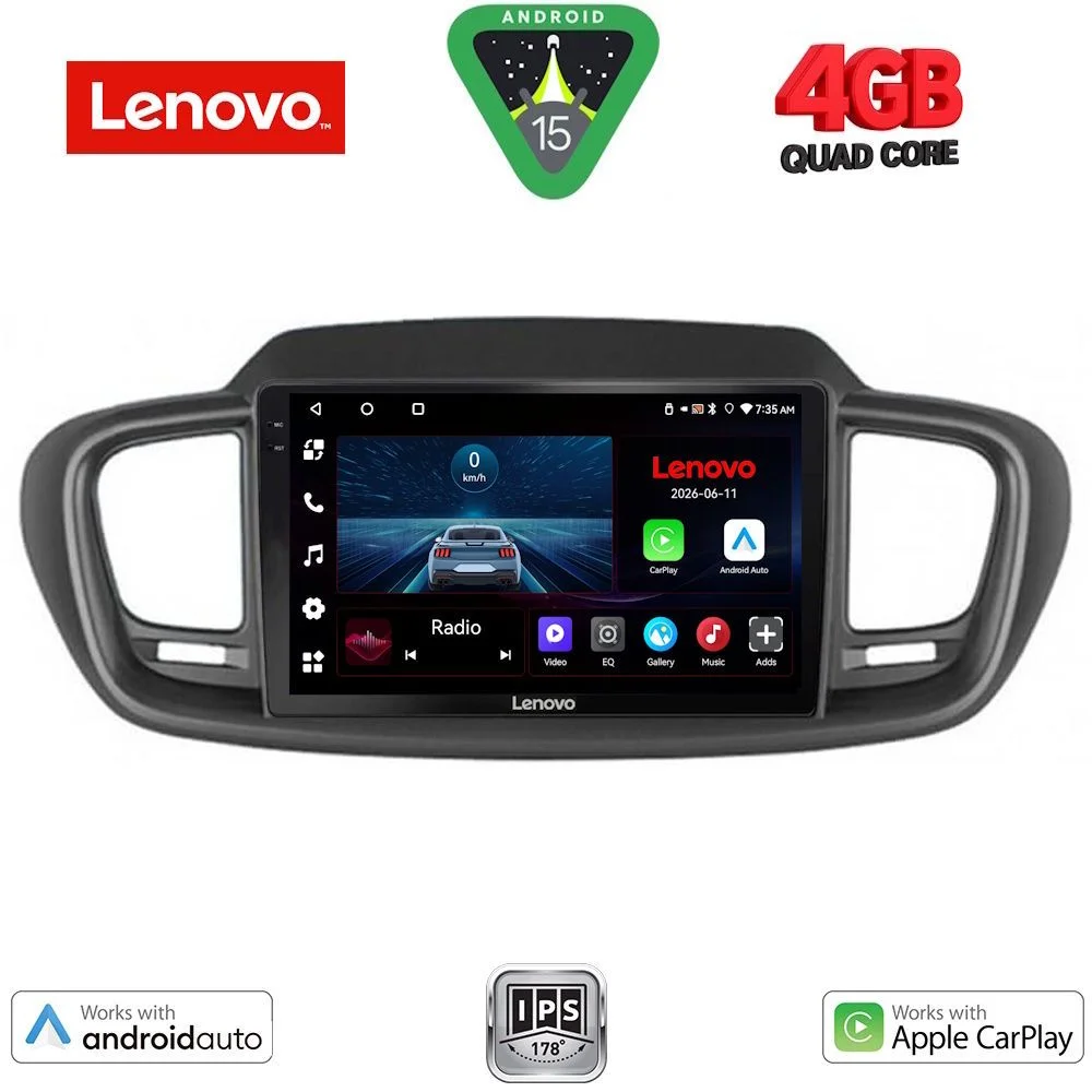 Φωτογραφία προϊόντος: LENOVO LVE 8319_CPAA (10inc) MULTIMEDIA TABLET for KIA SORENTO mod. 2014-2020