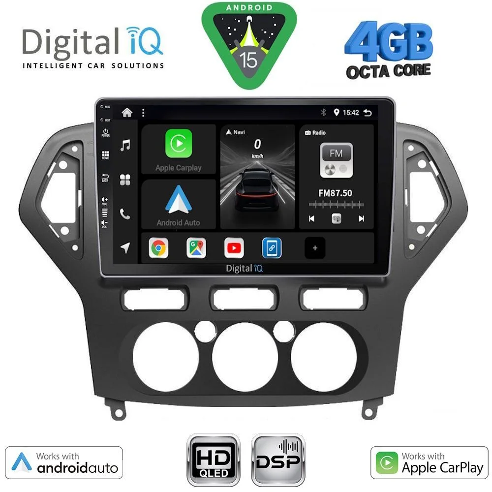 Φωτογραφία προϊόντος: DIGITAL IQ BXF 16162_CPAA A/C (10inc) MULTIMEDIA TABLET for FORD MONDEO mod. 2007-2011