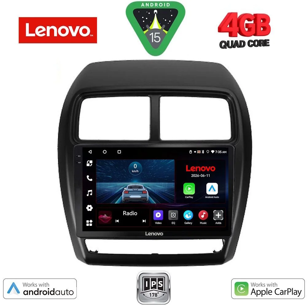 Φωτογραφία προϊόντος: LENOVO LVE 8431_CPAA (9inc) MULTIMEDIA TABLET for MITSUBISHI ASX mod. 2020-2023
