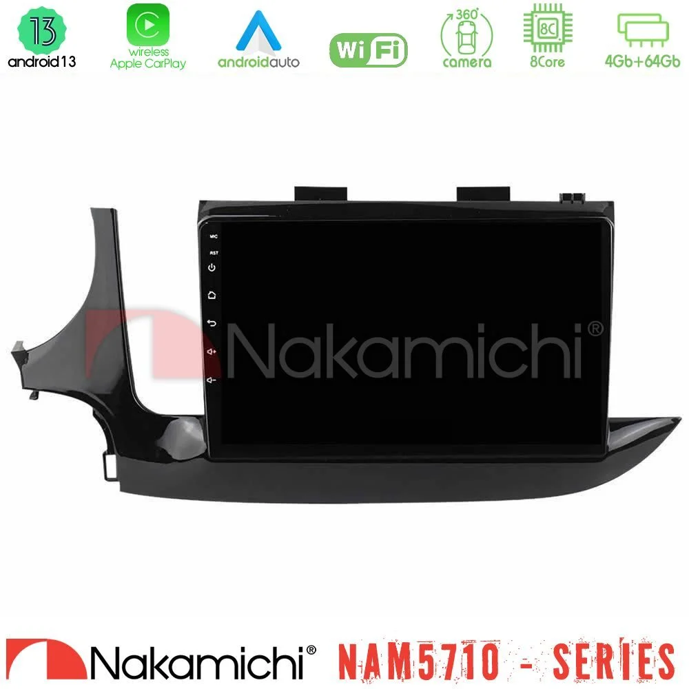 Φωτογραφία προϊόντος: Nakamichi NAM5710 Series 8Core Android13 4+64GB Opel Mokka 2016-2020 Navigation Multimedia Tablet 9
