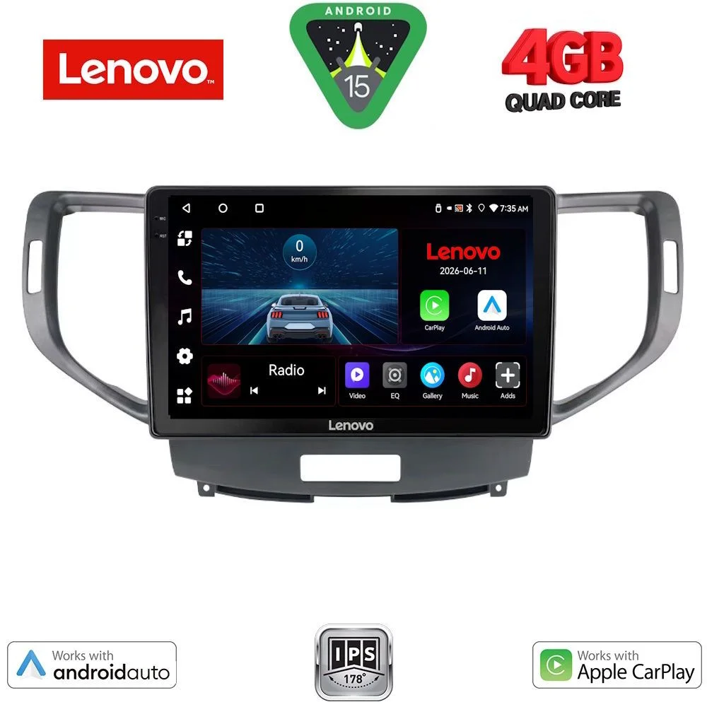 Φωτογραφία προϊόντος: LENOVO LVE 8183_CPAA (9inc) MULTIMEDIA TABLET for HONDA ACCORD mod. 2008-2013