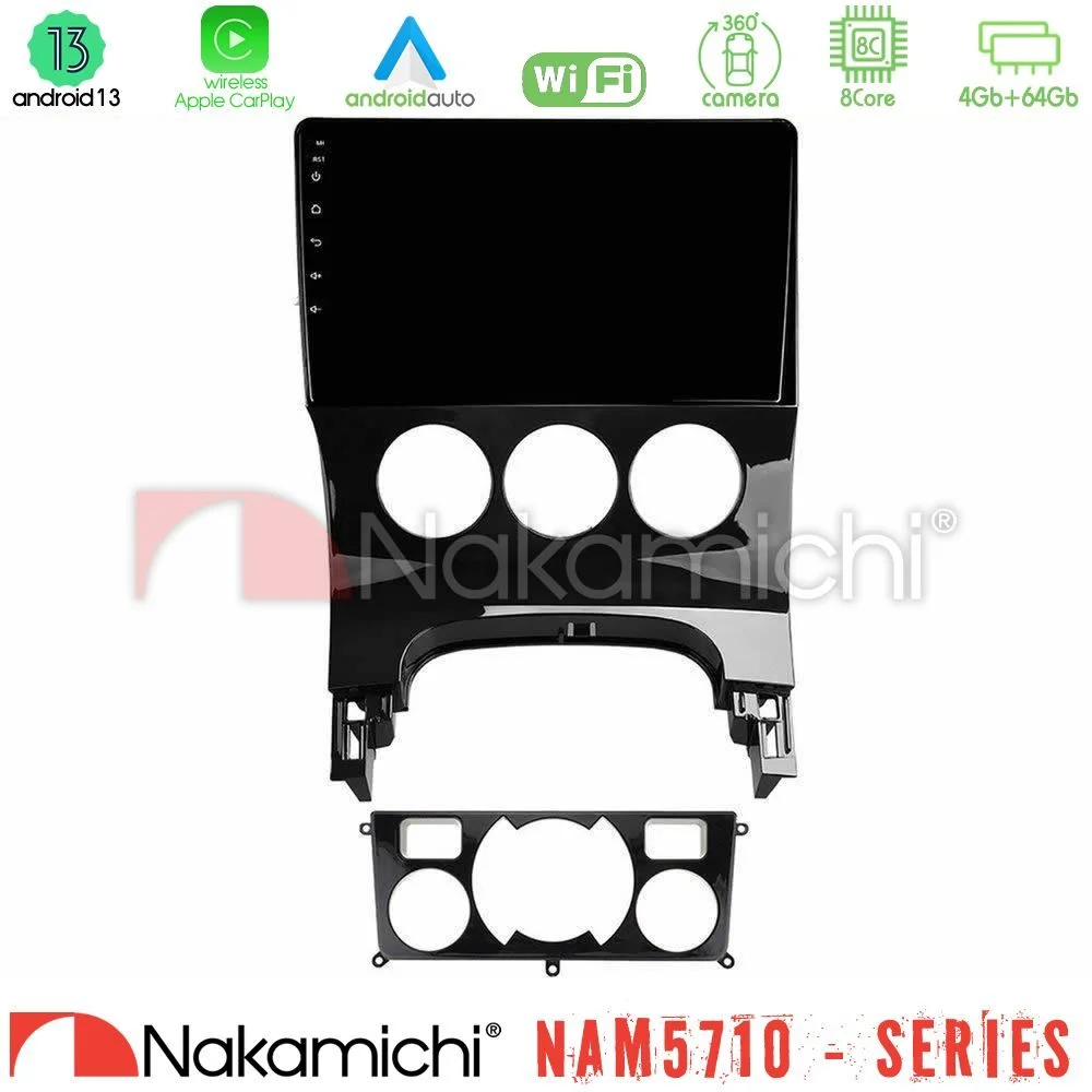 Φωτογραφία προϊόντος: Nakamichi NAM5710 Series 8Core Android13 4+64GB Peugeot 3008 AUTO A/C Navigation Multimedia Tablet 9