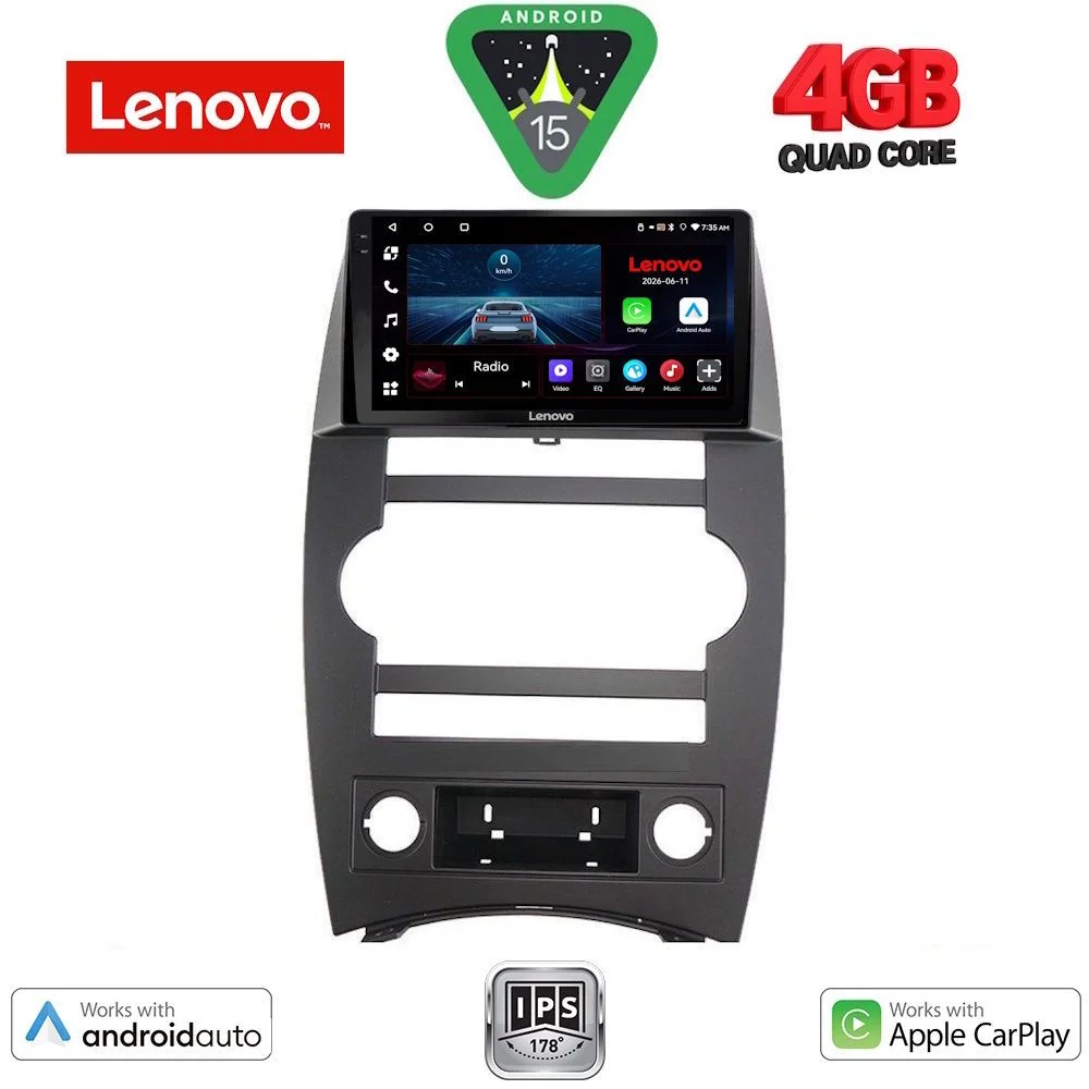 Φωτογραφία προϊόντος: LENOVO LVE 8274_CPAA (9inc) MULTIMEDIA TABLET for JEEP COMMANDER mod. 2007-2009