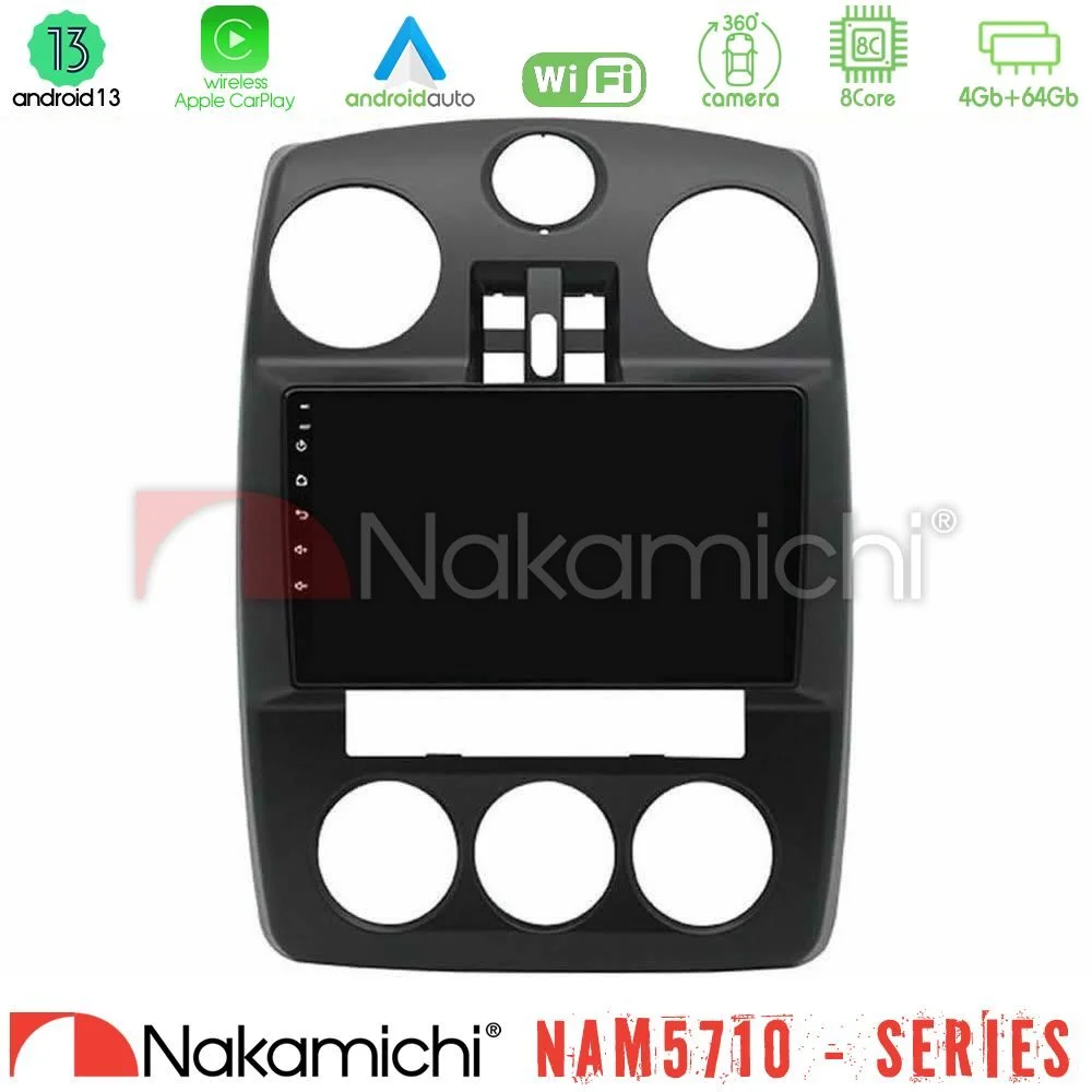 Φωτογραφία προϊόντος: Nakamichi NAM5710 Series 8Core Android13 4+64GB Chrysler PT-Cruiser 2000-2005 Navigation Multimedia Tablet 9