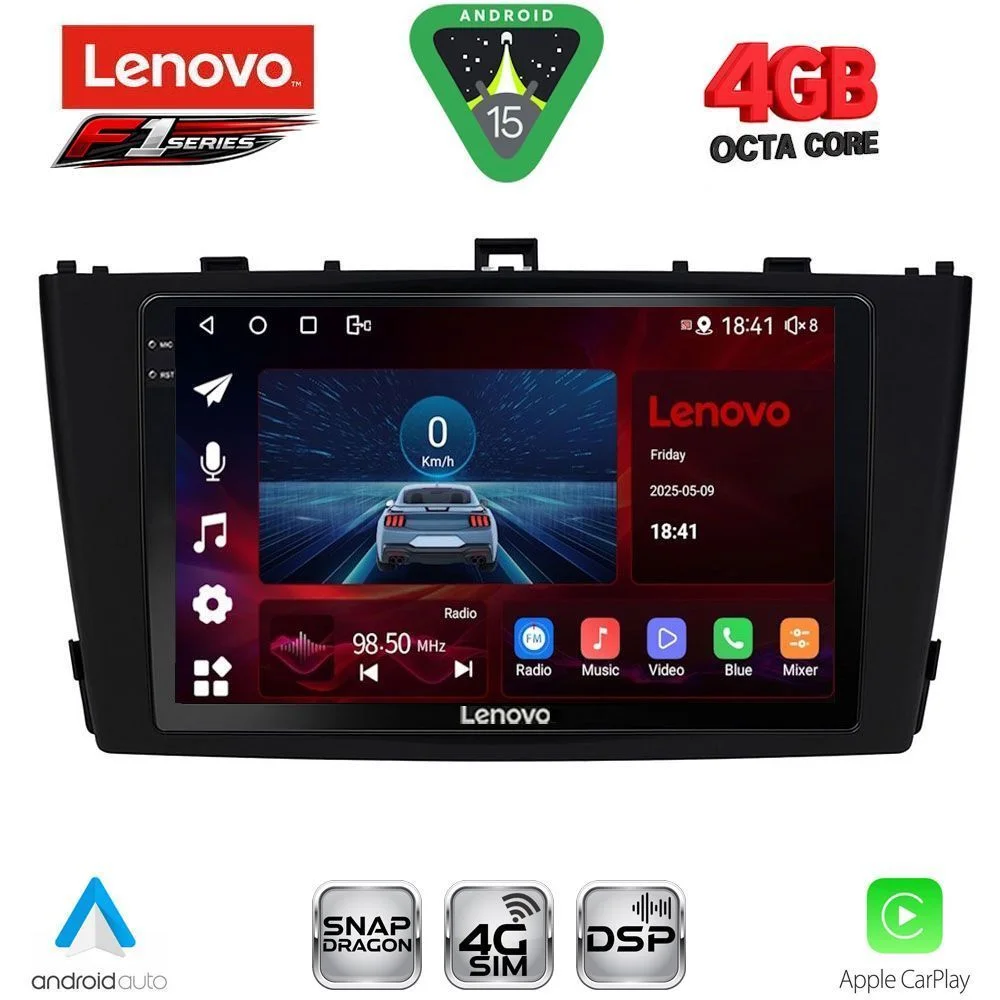 Φωτογραφία προϊόντος: LENOVO SSQ 9705BL_CPA (9inc) MULTIMEDIA TABLET for TOYOTA AVENSIS (T27) mod. 2009-2015 (BLACK)