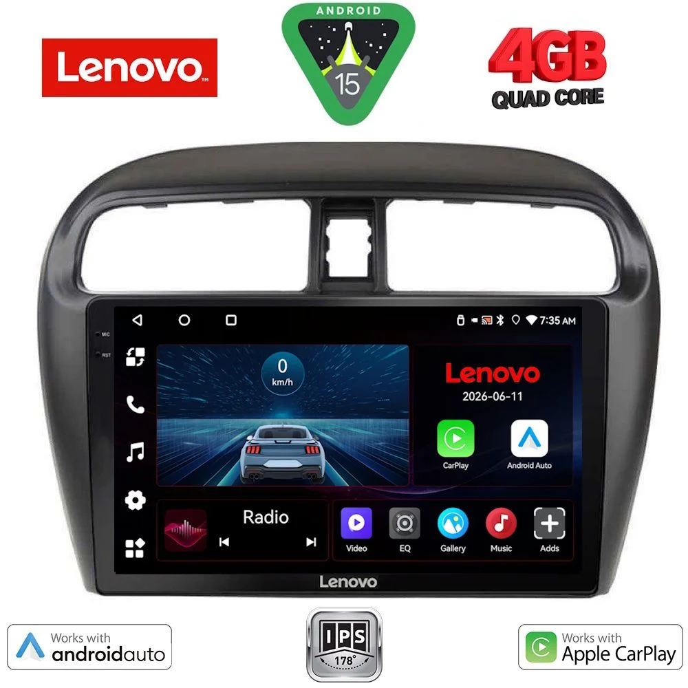 Φωτογραφία προϊόντος: LENOVO LVE 8448_CPAA (9inc) MULTIMEDIA TABLET for MITSUBISHI SPACESTAR mod. 2013-2020