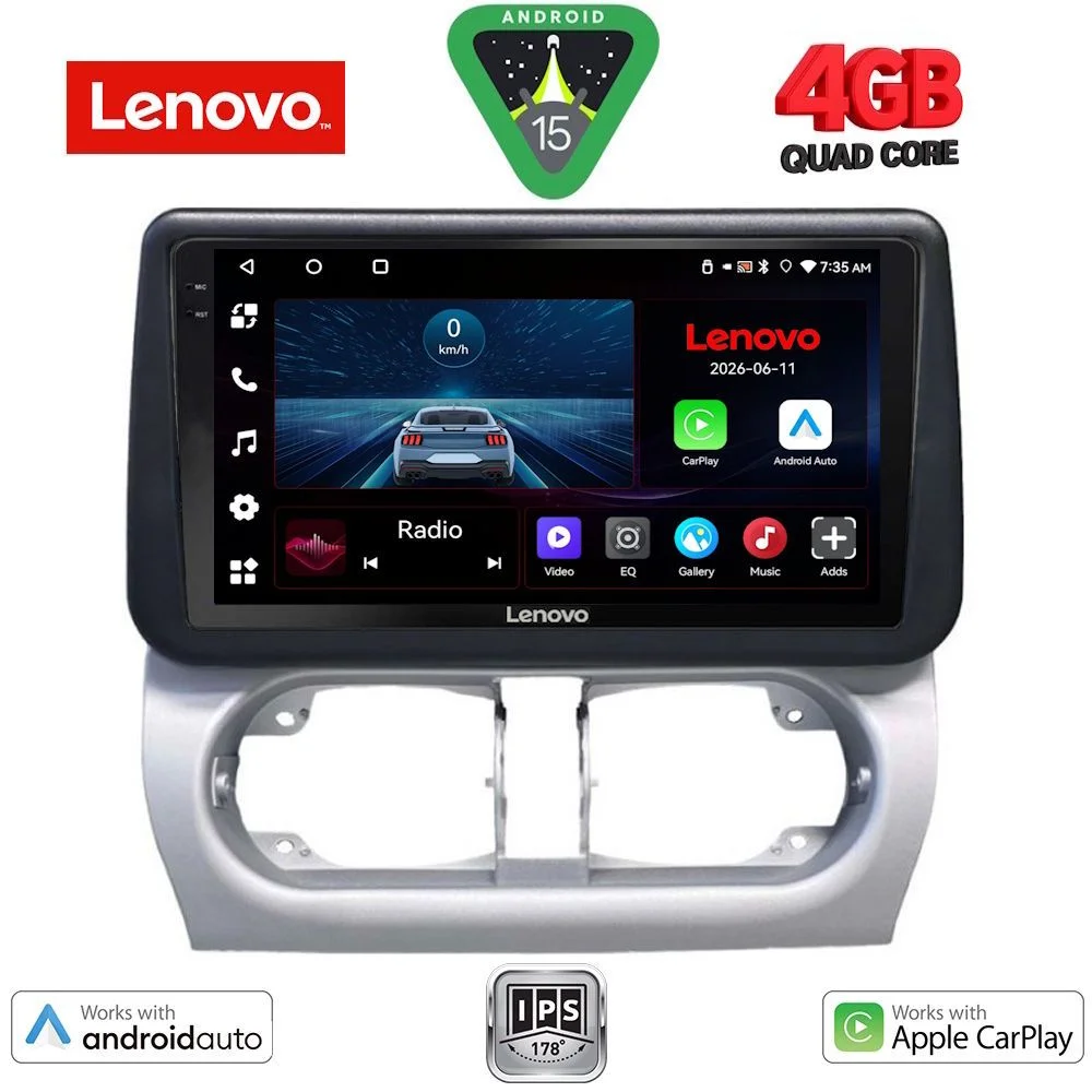 Φωτογραφία προϊόντος: LENOVO LVE 8500_CPAA (9inc) MULTIMEDIA TABLET for OPEL CORSA C mod 2000-2006 - TIGRA mod. 2004-2009