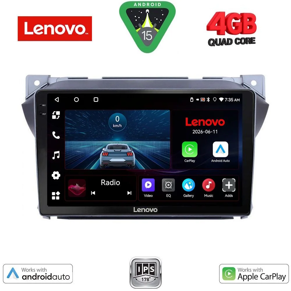 Φωτογραφία προϊόντος: LENOVO LVE 8670_CPAA (9inc) MULTIMEDIA TABLET for SUZUKI ALTO - NISSAN PIXO mod. 2009-2014