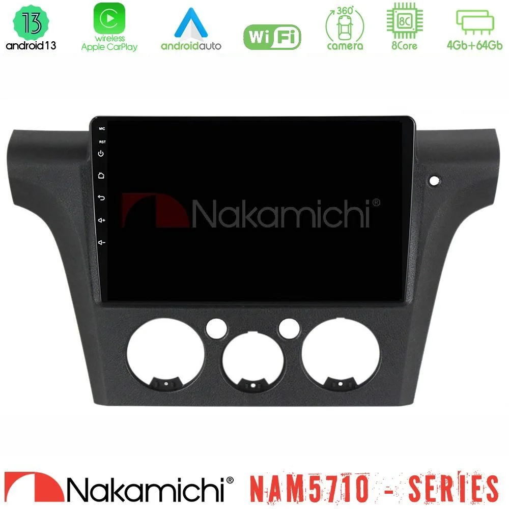 Φωτογραφία προϊόντος: Nakamichi NAM5710 Series 8Core Android13 4+64GB Mitsubishi Outlander 2002 – 2007 Navigation Multimedia Tablet 9