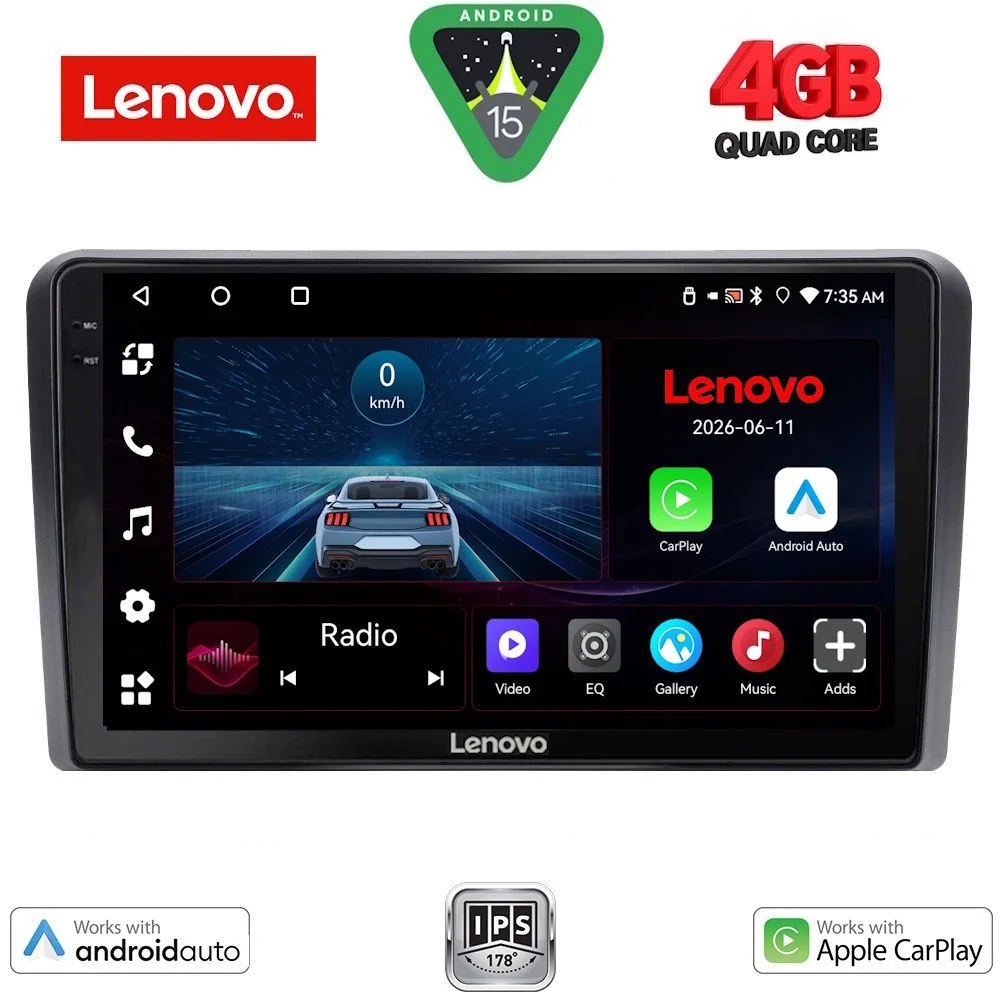Φωτογραφία προϊόντος: LENOVO LVE 8174L_CPAA (10inc) MULTIMEDIA TABLET for FORD TRANSIT CONNECT mod. 2018-2025 Low Version