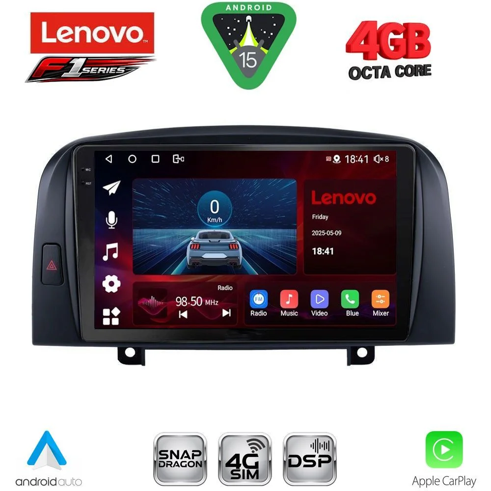 Φωτογραφία προϊόντος: LENOVO SSQ 9248_CPA (9inc) MULTIMEDIA TABLET for HYUNDAI SONATA mod. 2006-2009