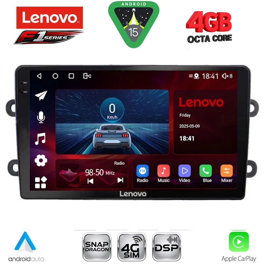 Φωτογραφία προϊόντος: LENOVO SSQ 9102_CPA (9inc) MULTIMEDIA TABLET for DACIA DUSTER mod. 2012-2019