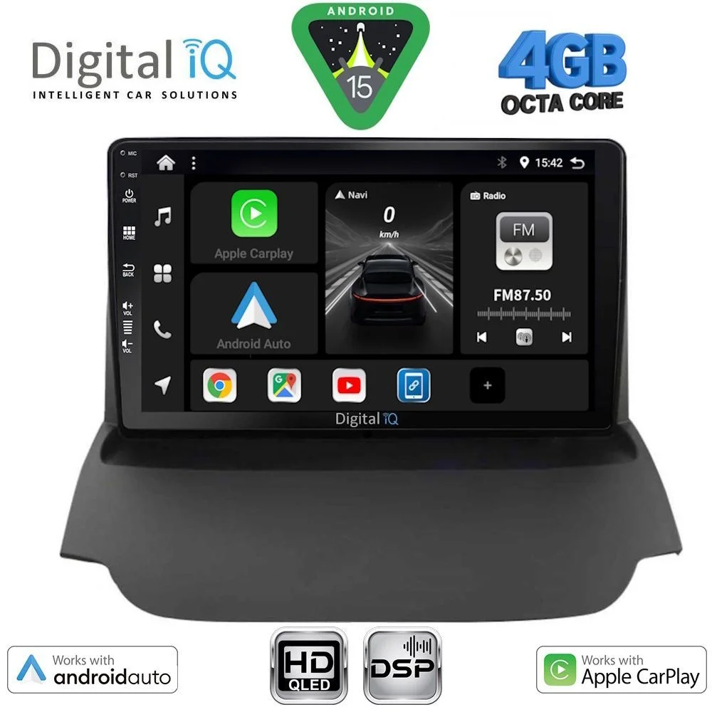 Φωτογραφία προϊόντος: DIGITAL IQ BXF 16150_CPAA (9inc) MULTIMEDIA TABLET for FORD ECOSPORT mod. 2012-2018