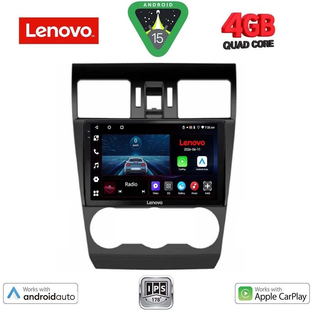 Φωτογραφία προϊόντος: LENOVO LVE 8663_CPAA (9inc) MULTIMEDIA TABLET for SUBARU FORESTER - IMPREZA - XV mod. 2013-2019
