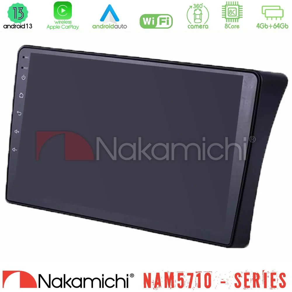 Φωτογραφία προϊόντος: Nakamichi NAM5710 Series 8Core Android13 4+64GB Nissan Navara D40 Navigation Multimedia Tablet 9