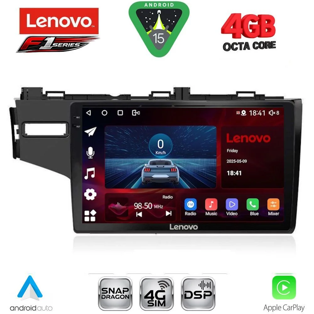 Φωτογραφία προϊόντος: LENOVO SSQ 9212_CPA (10inc) MULTIMEDIA TABLET for HONDA JAZZ mod. 2013-2019