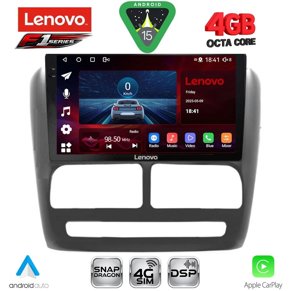 Φωτογραφία προϊόντος: LENOVO SSQ 9137_CPA (9inc) MULTIMEDIA TABLET for FIAT DOBLO mod. 2010-2015