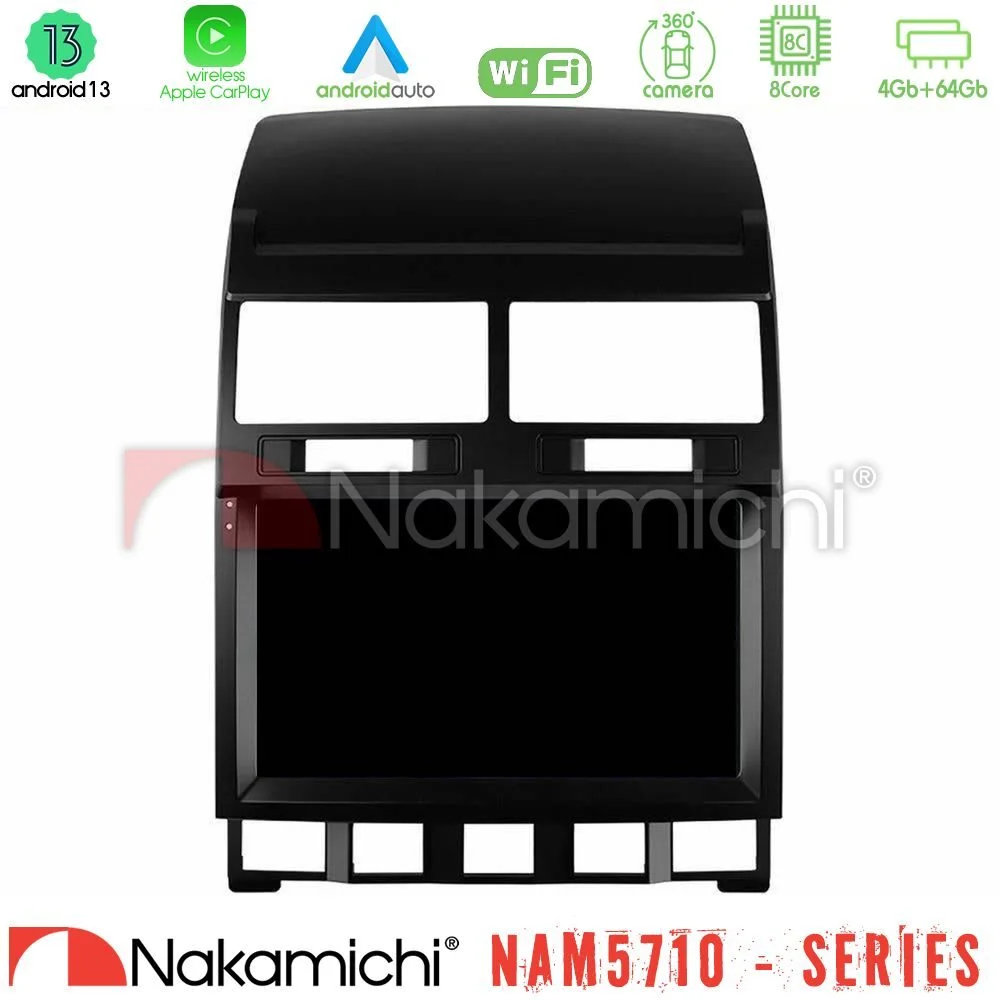 Φωτογραφία προϊόντος: Nakamichi NAM5710 Series 8Core Android13 4+64GB VW Touareg 2002 – 2010 Navigation Multimedia Tablet 9