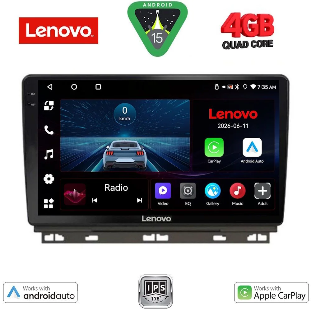 Φωτογραφία προϊόντος: LENOVO LVE 8546_CPAA (9inc) MULTIMEDIA TABLET for RENAULT CLIO - CAPTUR mod. 2019-2026