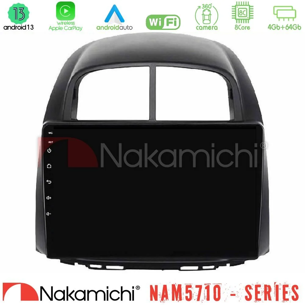 Φωτογραφία προϊόντος: Nakamichi NAM5710 Series 8Core Android13 4+64GB Daihatsu Sirion/Subaru Justy Navigation Multimedia Tablet 10