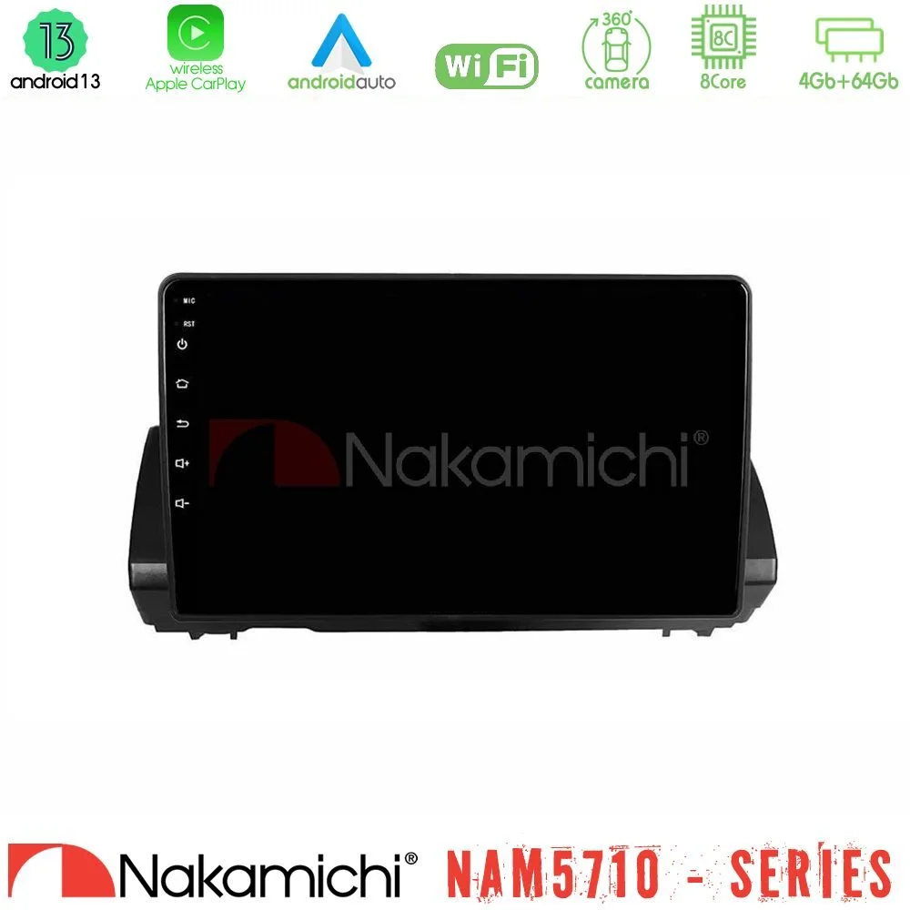 Φωτογραφία προϊόντος: Nakamichi NAM5710 Series 8Core Android13 4+64GB Dacia Sandero/Logan/Jogger 2022-> Navigation Multimedia Tablet 9