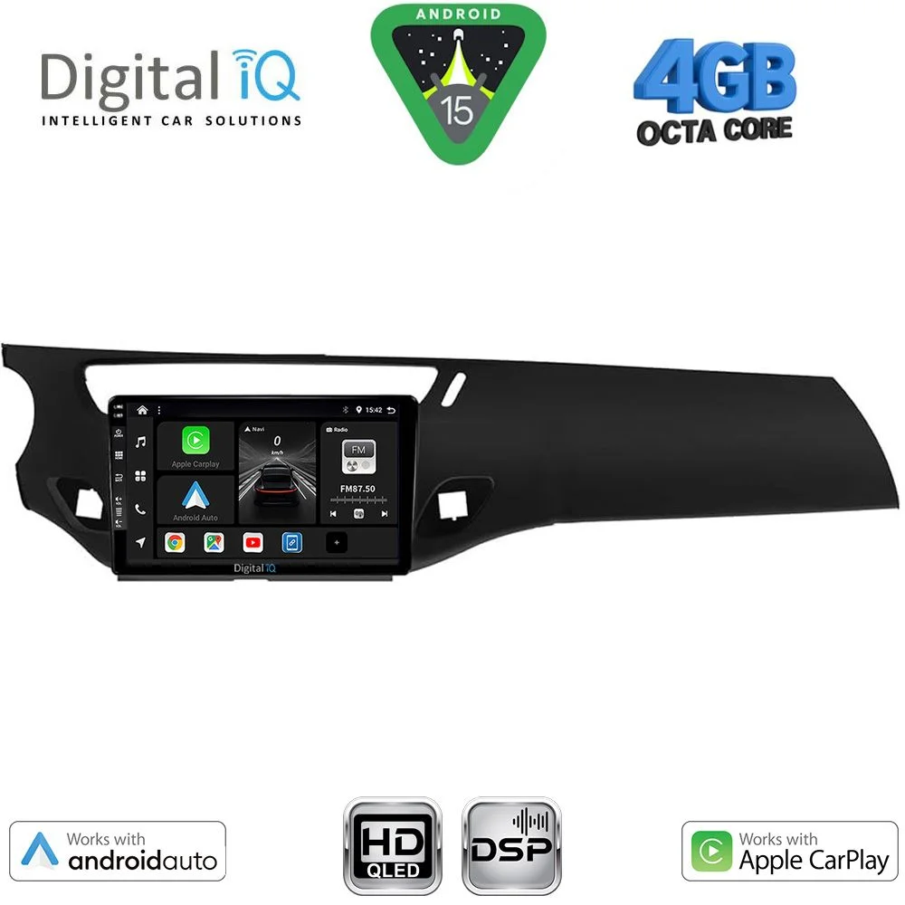 Φωτογραφία προϊόντος: DIGITAL IQ BXF 16092BL_CPAA (9inc) MULTIMEDIA TABLET for CITROEN C3 - DS3 mod. 2009-2016 (BLACK)