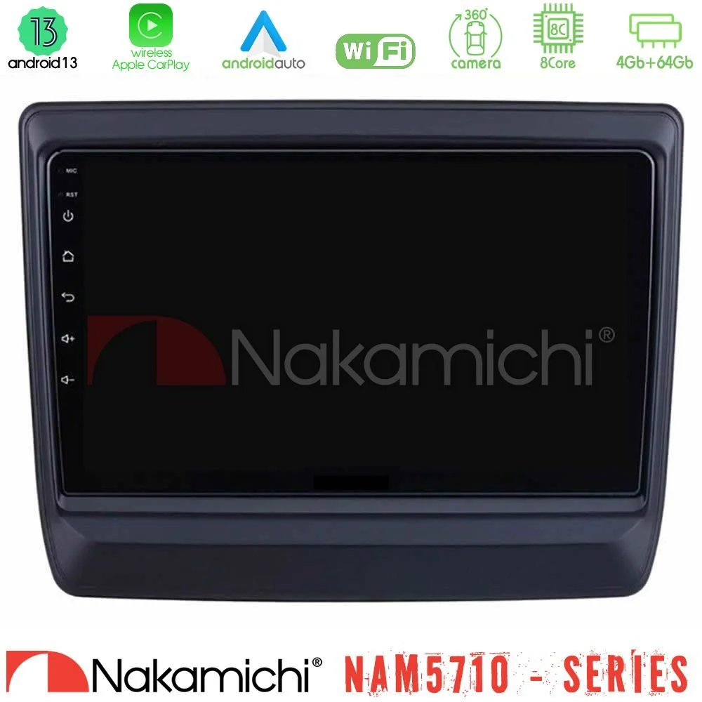 Φωτογραφία προϊόντος: Nakamichi NAM5710 Series 8Core Android13 4+64GB Isuzu D-MAX 2020-2023 Navigation Multimedia Tablet 9