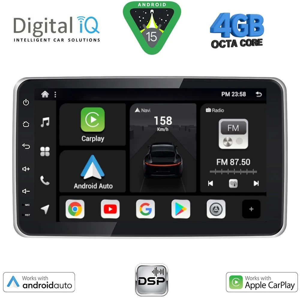 Φωτογραφία προϊόντος: DIGITAL IQ BXF 6935_CPAA (9'' DIN) MULTIMEDIA TABLET 1DIN